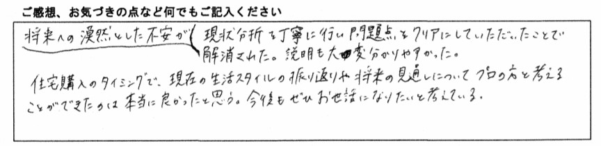 ご感想、お気づきの点