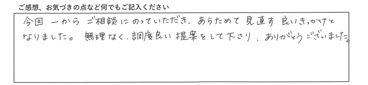 ご感想、お気づきの点